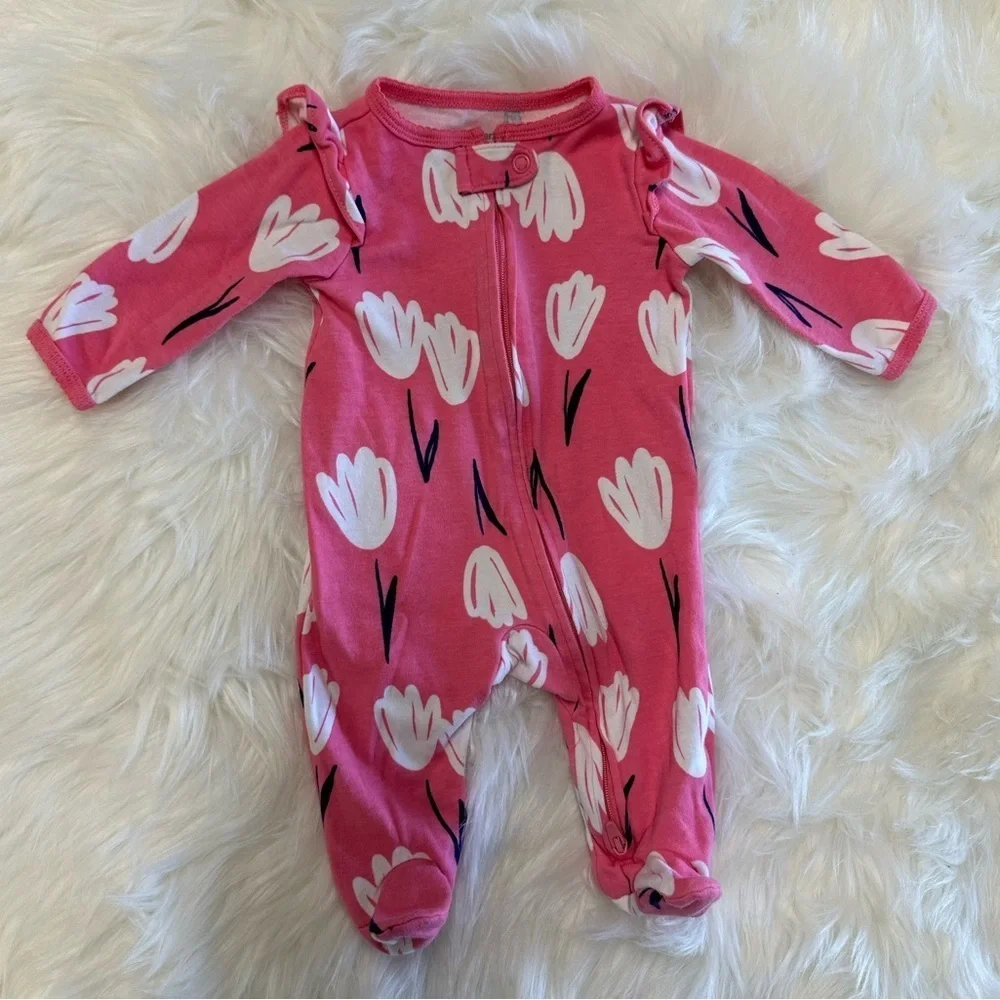 Carters match months clothes